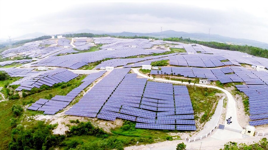 海南屯昌20MW农业太阳能并网光伏电站项